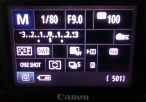 Belichtungsreihe bei Canon