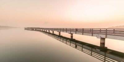 Sonnenaufgang im Geiseltal