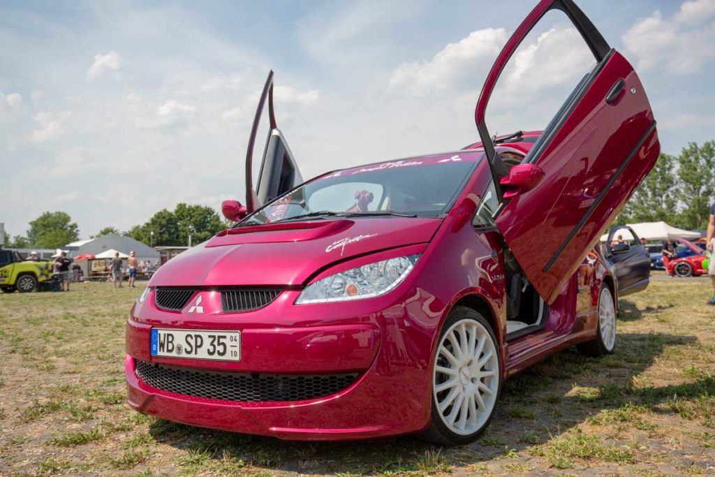 Mitsubishi Colt Flügeltüren