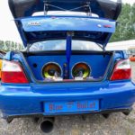 Subaru WRX Supermen Kofferraum