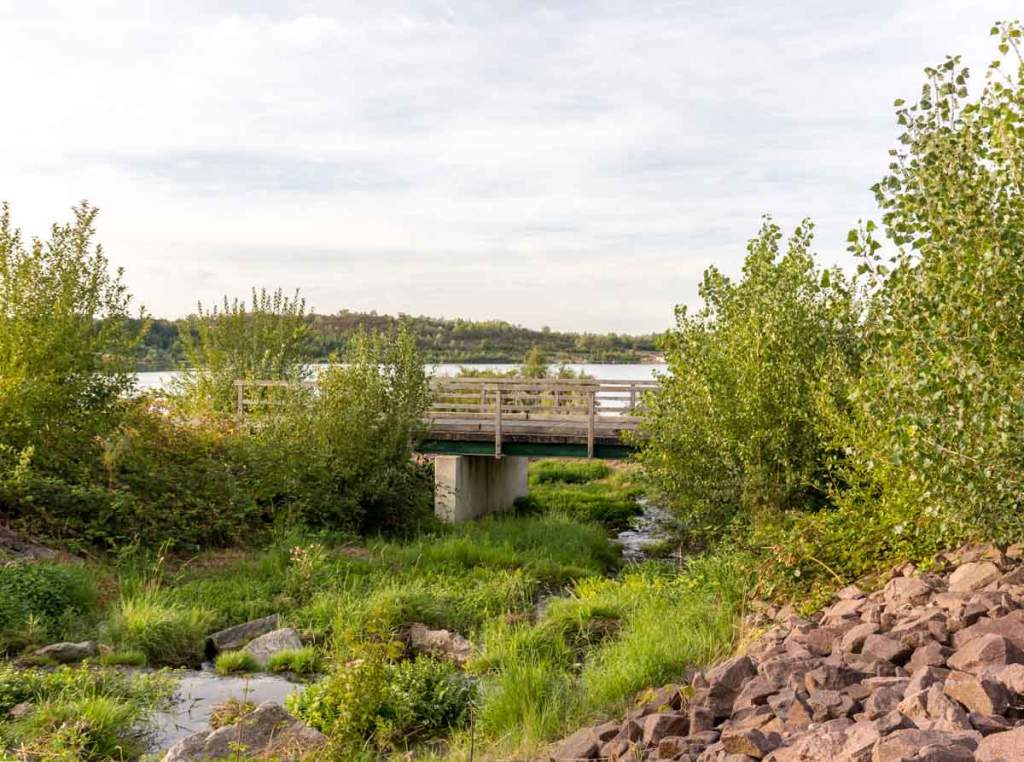 Brücke über die Geisel