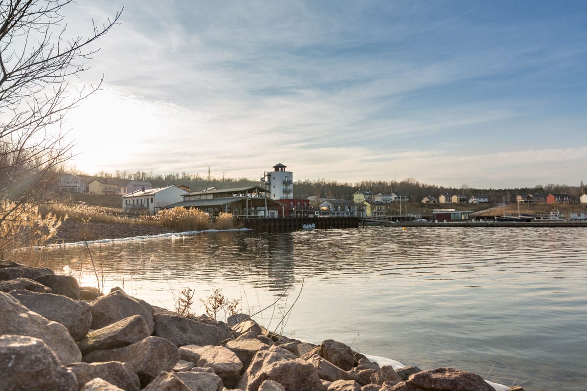 Marina Mücheln im Frühling