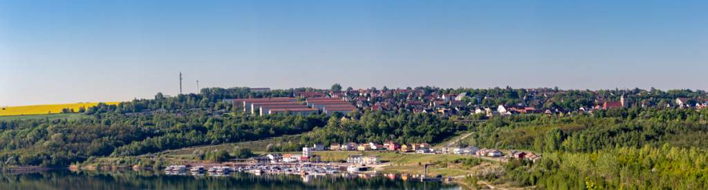 Panorama von Mücheln Geiseltal