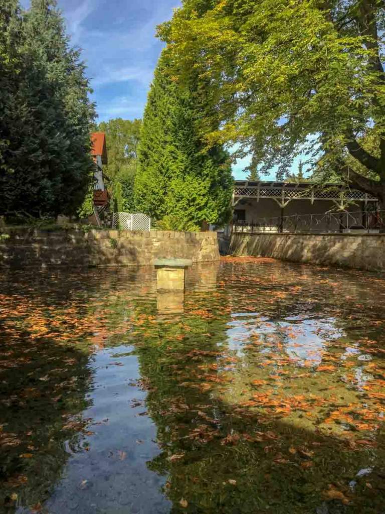 klares Wasser an der Geiselquelle