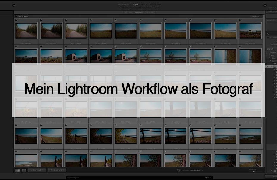 Lightroom Workflow als Fotograf