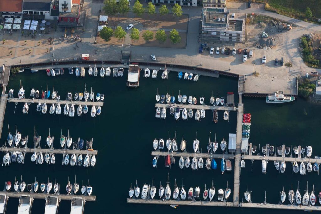 Hafen in Mรผcheln