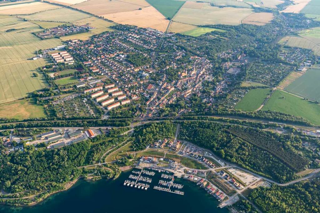 Unser Geiseltal von Oben – Ballonfahrt 2021