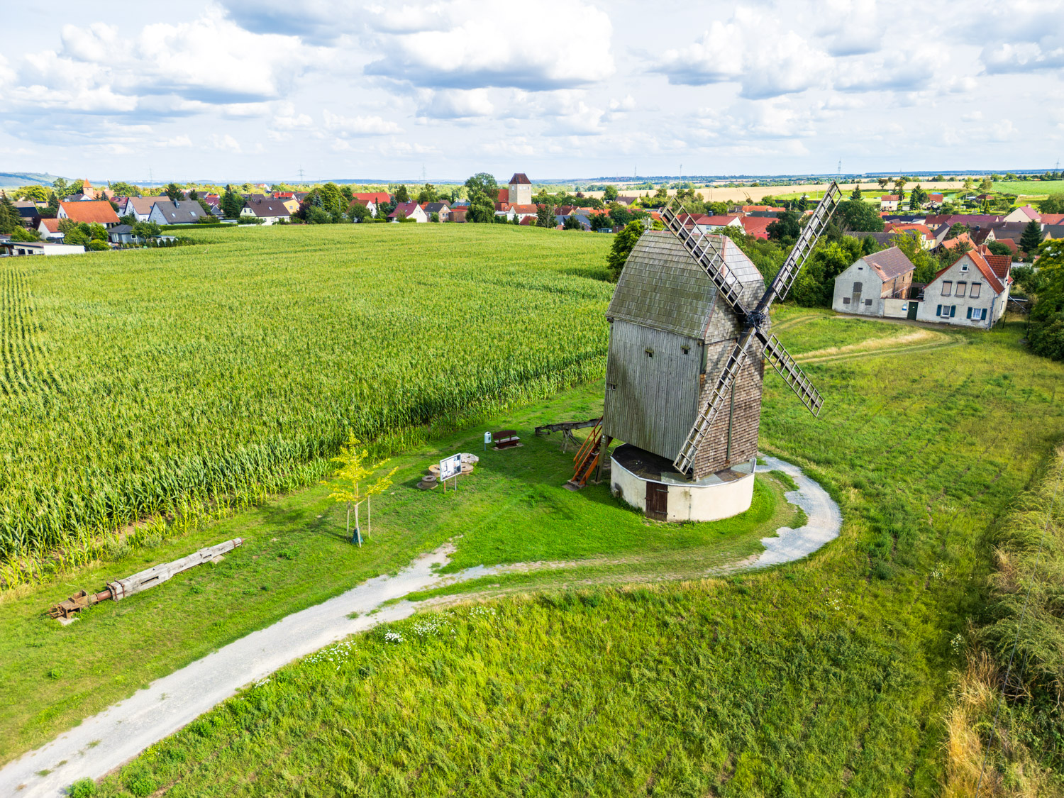 Bockwindmühle in Langeneichstädt