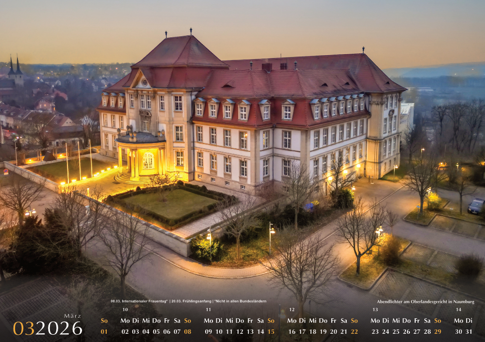 Naumburg im Blick - Kalender 2026 – Bild 5