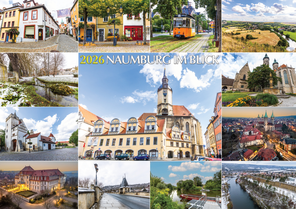 Naumburg im Blick - Kalender 2026 – Bild 1