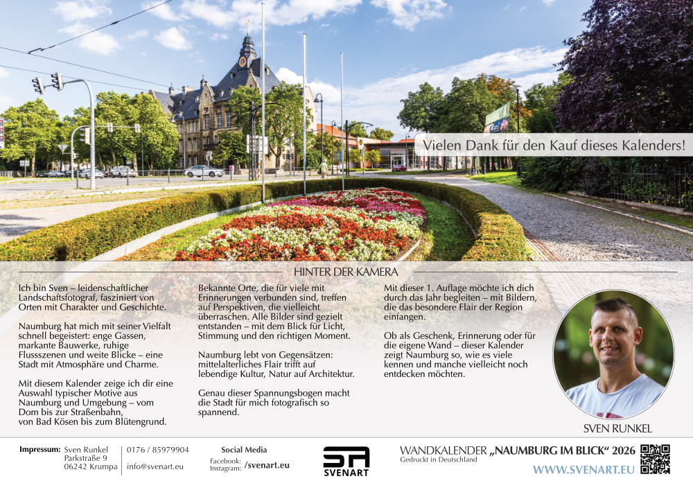 Naumburg im Blick - Kalender 2026 – Bild 2