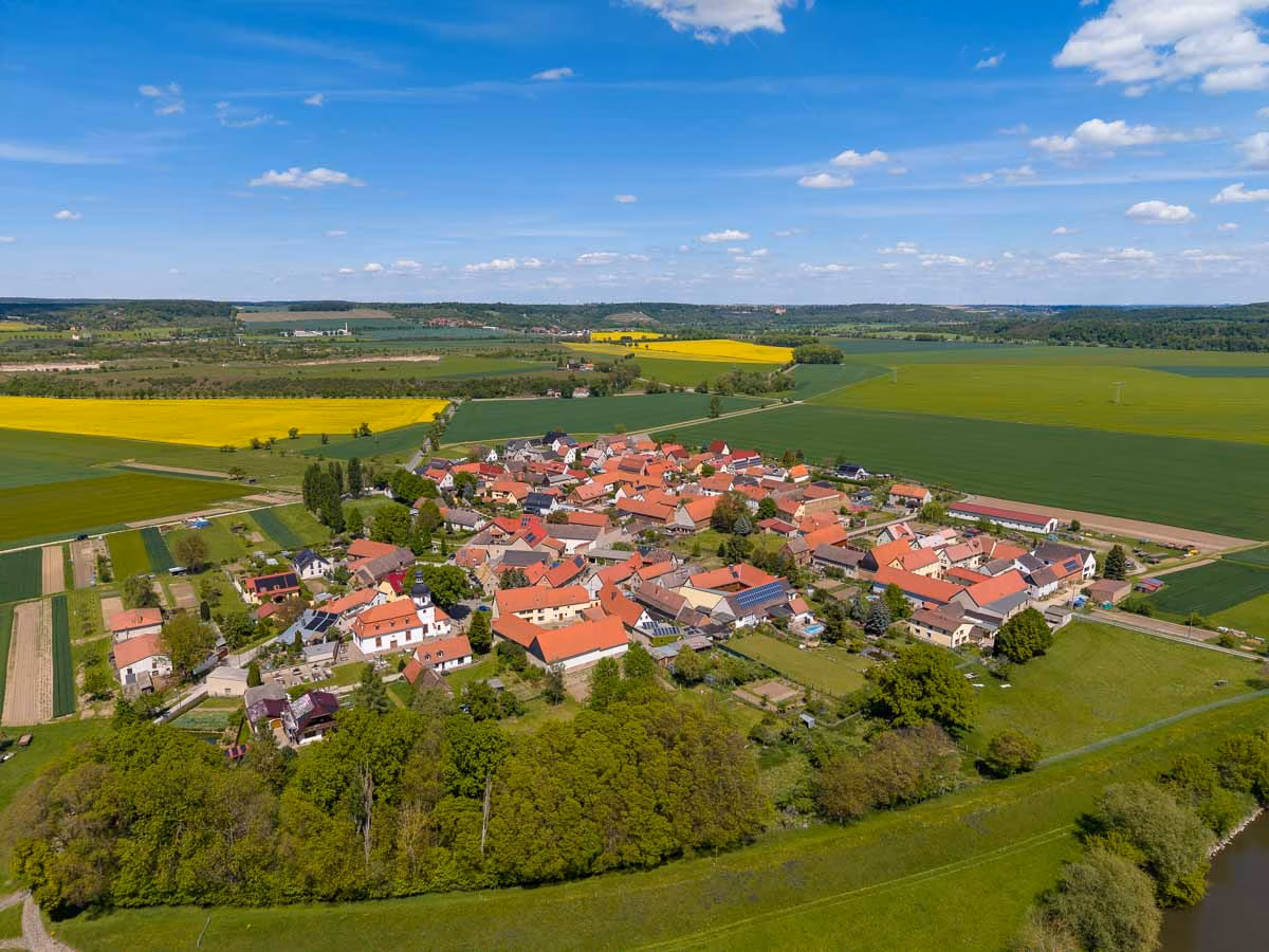 Ausblick Luftaufnahme Schellsitz