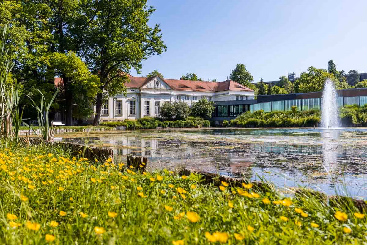 Kurpark Bad Koesen Fontaene