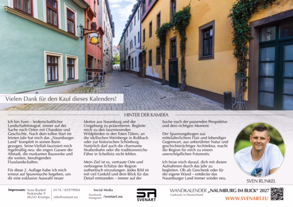 Naumburg im Blick - Kalender 2027